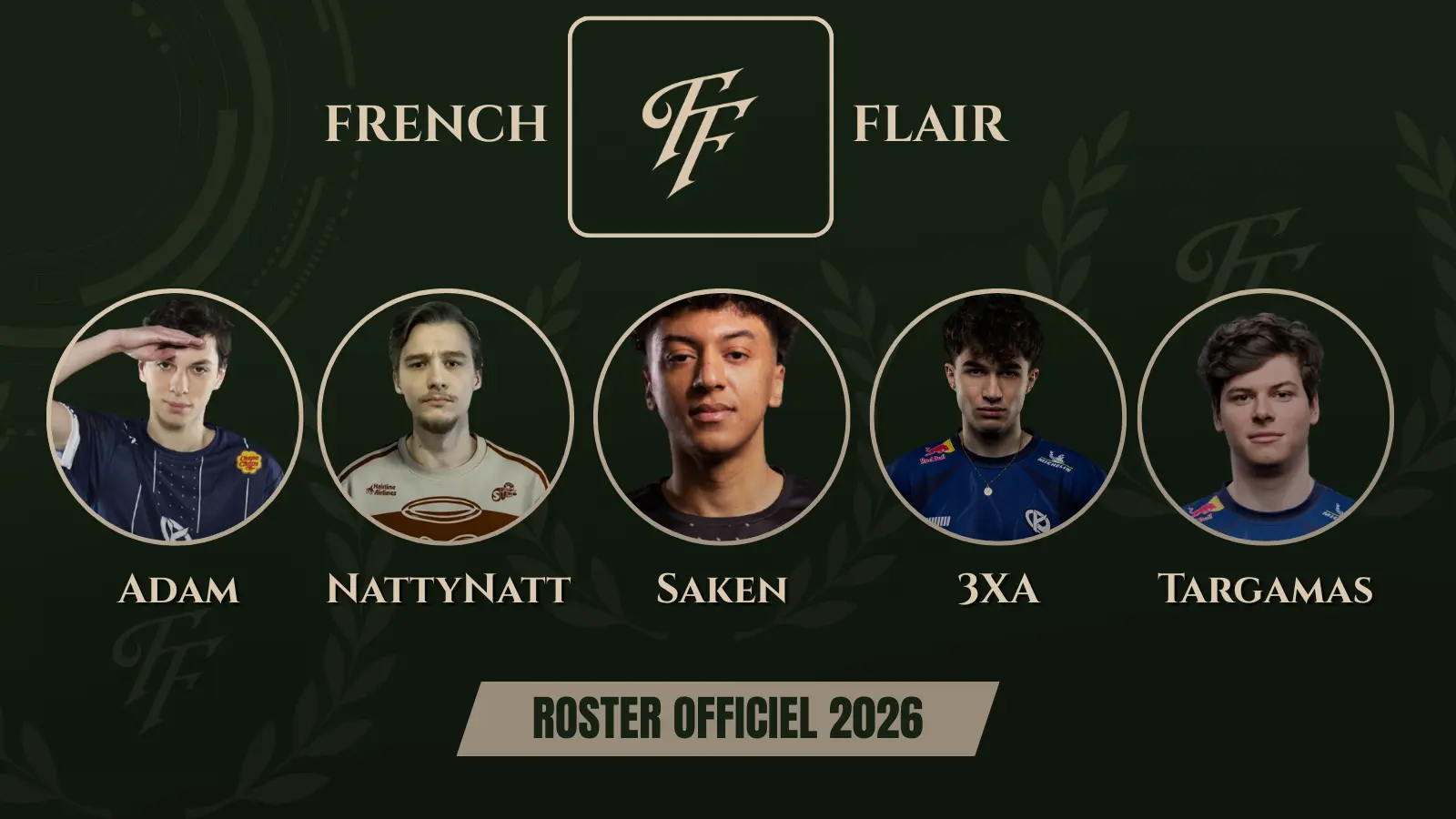 Roster French Flair Complet